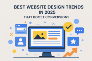 Best Website Design trends in 2025 that boost conversion